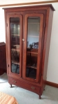 Tall glass display cabinet 2